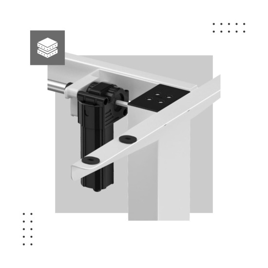 Electric desk stand MARK ADLER Xeno 4.1 White - Pilt 7