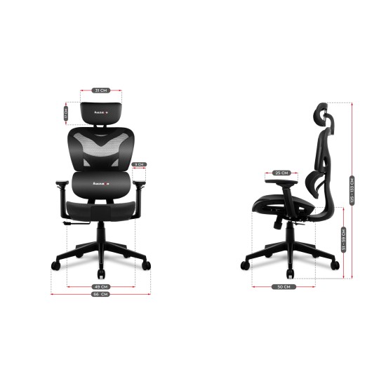 Huzaro Combat 8.0 Carbon Black Gaming Chair - Pilt 6