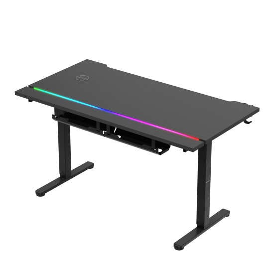 Huzaro Hero 8.7 RGB LED Electric Desk Black - obrazek 3