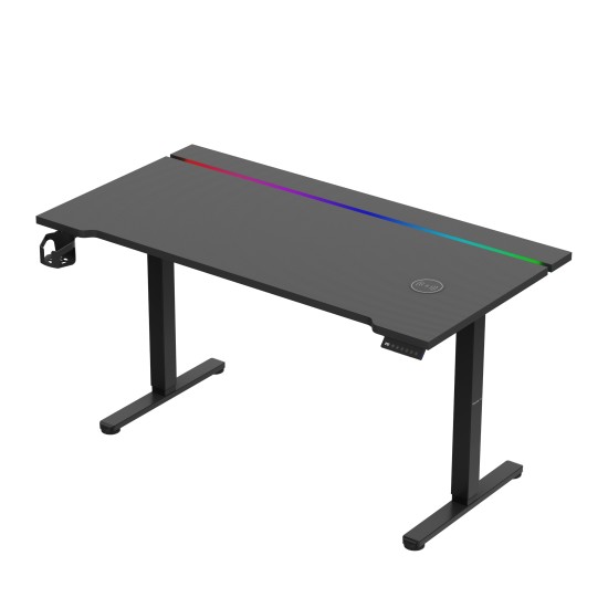 Huzaro Hero 8.7 RGB LED Electric Desk Black - obrazek 6