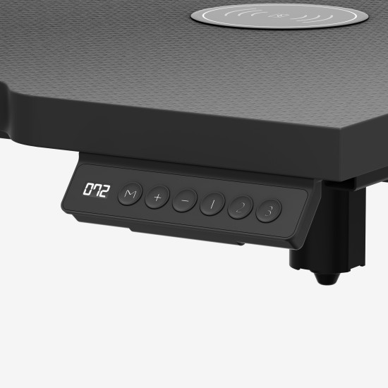 Huzaro Hero 8.7 RGB LED Electric Desk Black - obrazek 7